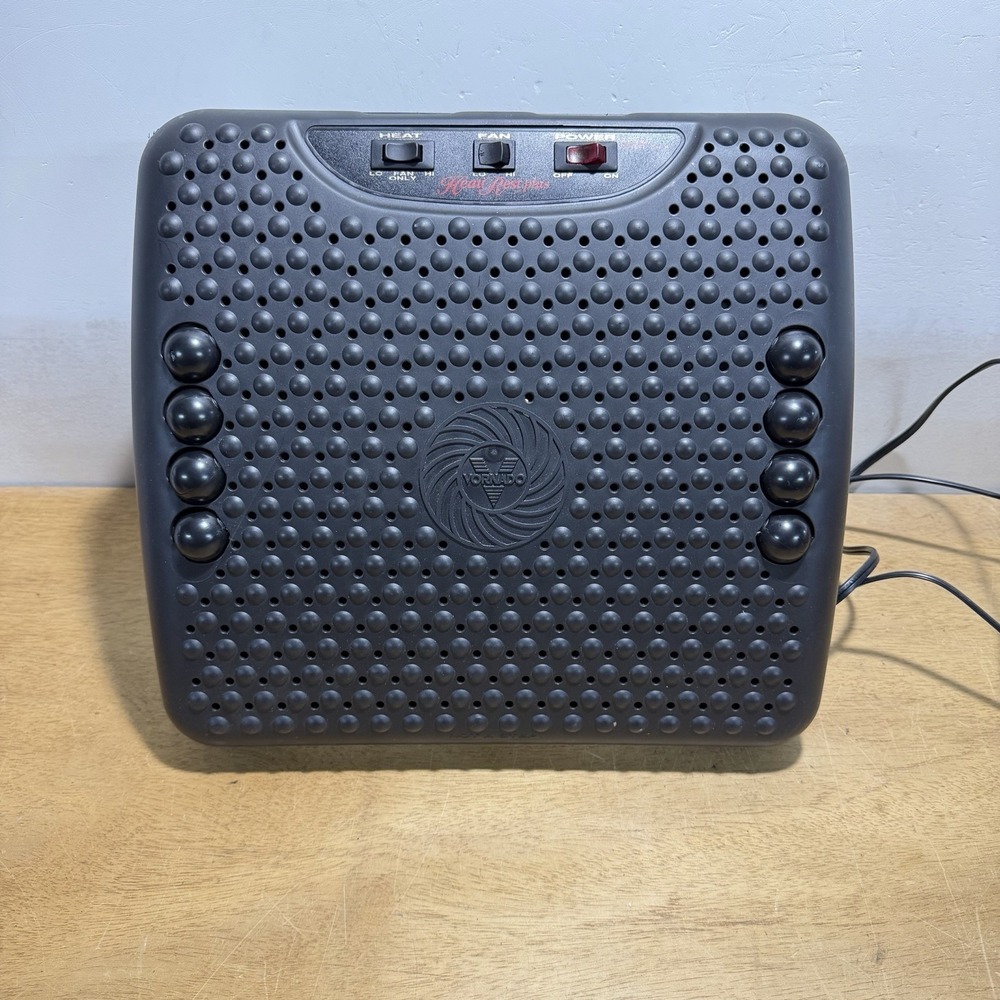 Vornado Heat Rest‎ Plus 2155HRP Under Desk Foot Fan Heater Warmer Black Mens